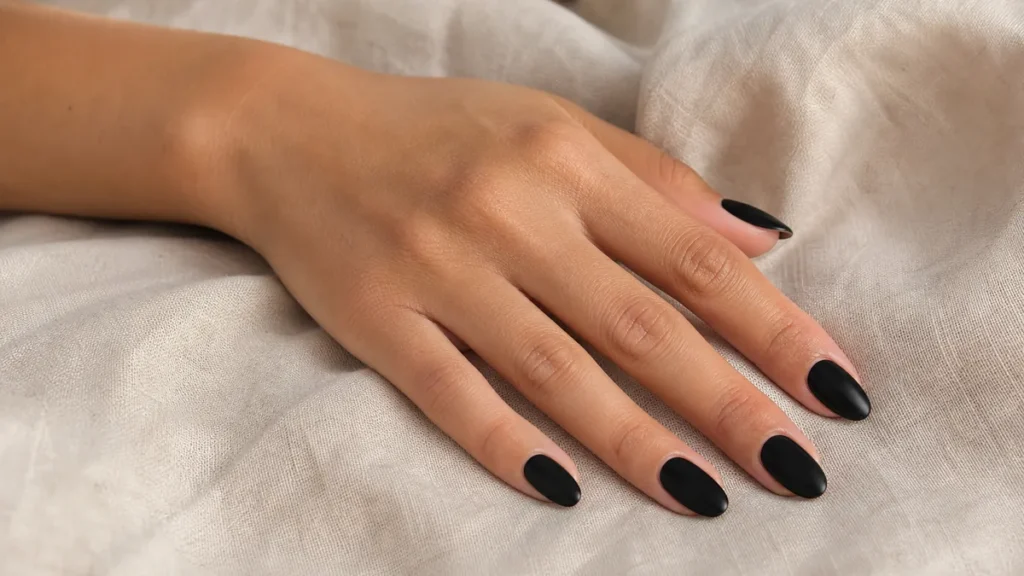 Black Nails: 15 Sleek, Matte and Statement Designs to Try, a nail design guide on Styvea