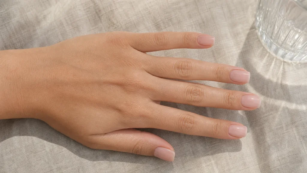 Squoval Nails: 15 Softly Squared Designs for Every Length, a nail design guide on Styvea