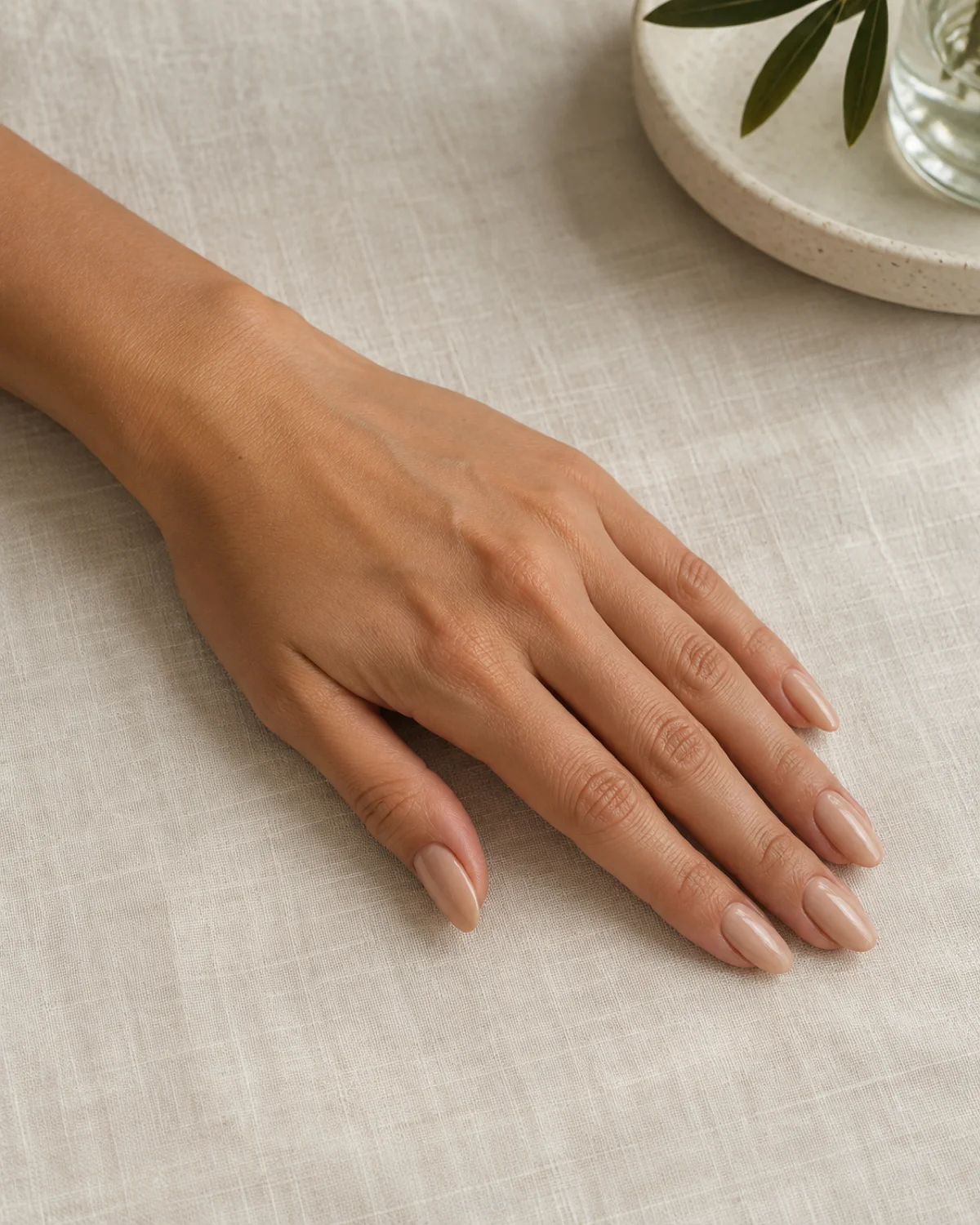 Example of the quiet luxury nail rules in practice